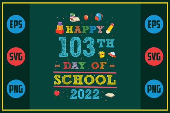 Celebrating 103 Days of School with Style