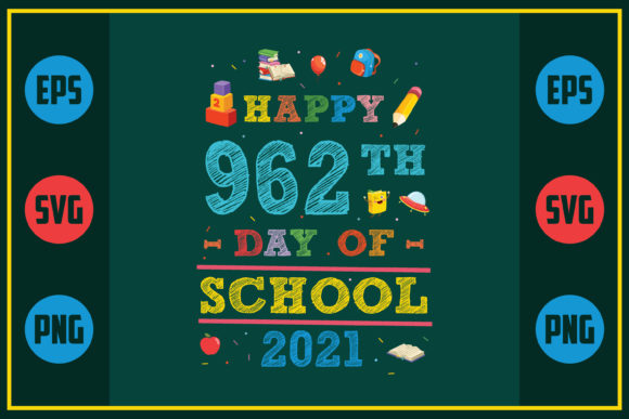 Celebrating 962 Days of School with Embroidery